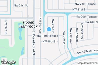 Map image of the property - 1821 NW 23rd Ave