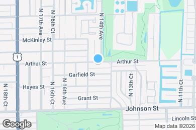 Map image of the property - 1426 Arthur St