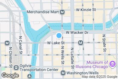 Map image of the property - 210 N Wells St