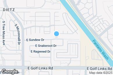 Map image of the property - 8137 E Sundew Dr