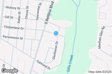 Map image of the property - 4140 Timberlane Dr