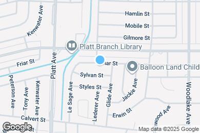 Map image of the property - 23460 Friar St