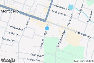 Map image of the property - 21 Spring St