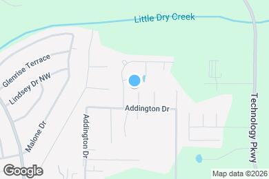 Map image of the property - 15 Silverbell Ln NW