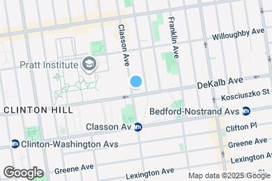 Map image of the property - Dekalb Avenue