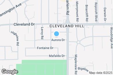 Map image of the property - 44 Aurora Dr