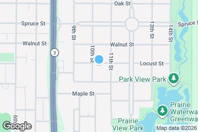Map image of the property - 1004 Locust St