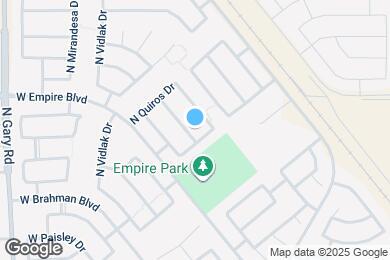 Map image of the property - 814 W Santa Gertrudis Trail