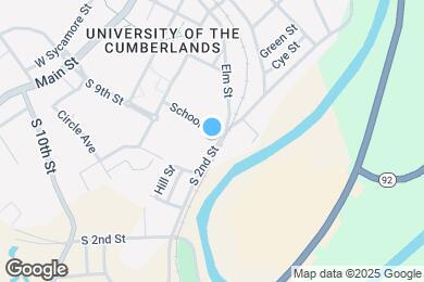 Map image of the property - 704 S 2nd St