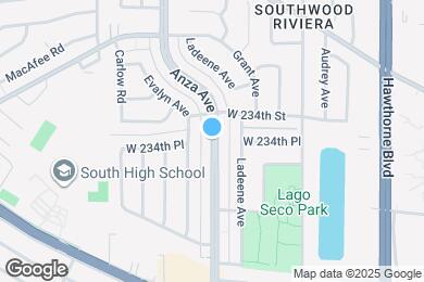 Map image of the property - 23455 Anza Ave