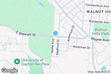 Map image of the property - 704 E Stewart St