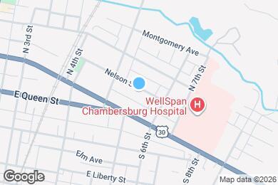 Map image of the property - 550 Nelson St