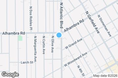 Map image of the property - 515 N Atlantic Blvd