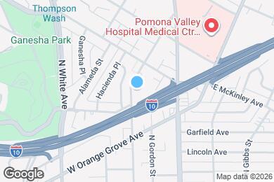 Map image of the property - 1490 N Park Ave