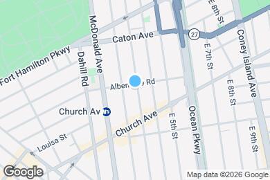 Map image of the property - 222 Albemarle Rd