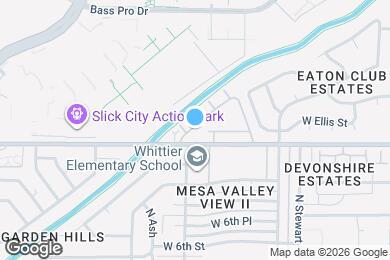 Map image of the property - 1500 W Rio Salado Pkwy