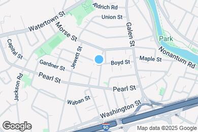 Map image of the property - 13 Emerson St