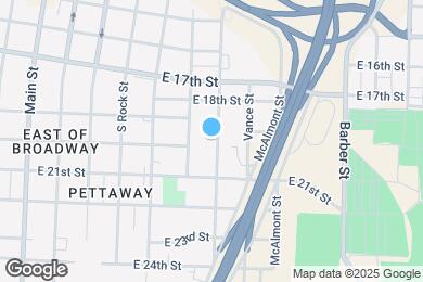 Map image of the property - 1922 Bragg St