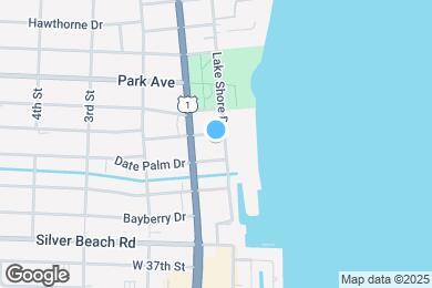 Map image of the property - 414 Lake Shore Dr