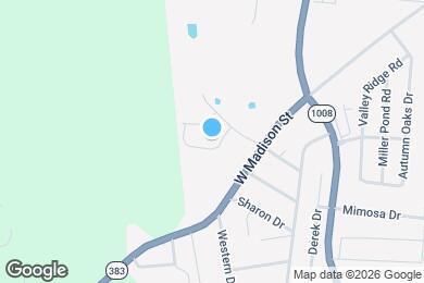 Map image of the property - 1106 Brook Ct