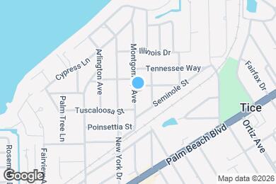 Map image of the property - Available 07/01/2026!!! 3/2 in Fort Myers