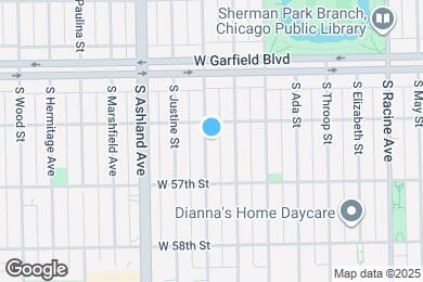 Map image of the property - 5617 S Laflin St