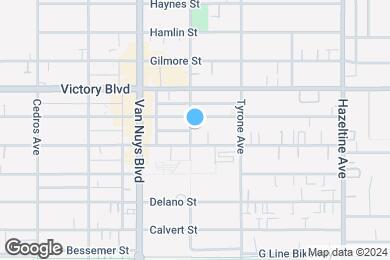 Map image of the property - 6310 Sylmar Ave