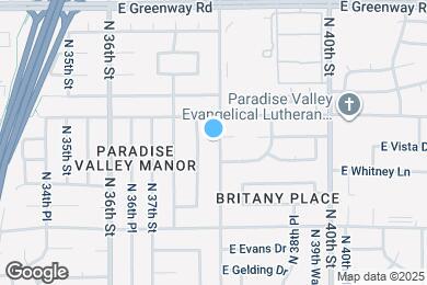 Map image of the property - 14826 N 38th St