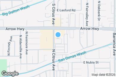 Map image of the property - 1430 N Citrus Ave