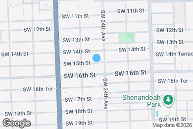 Map image of the property - 2434 SW 15th St