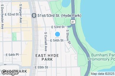 Map image of the property - 5337 S. Hyde Park Boulevard