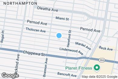 Map image of the property - 5039 Mardel Ave