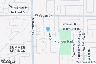 Map image of the property - 1401 Lucia Dr
