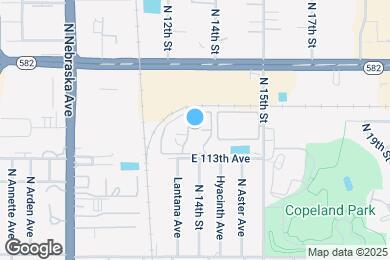 Map image of the property - 1260 E 113th Ave