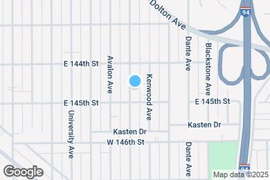 Map image of the property - 14435 Kimbark Ave