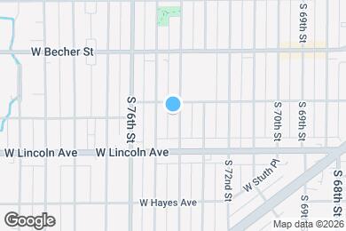 Map image of the property - 2213 S 74th St