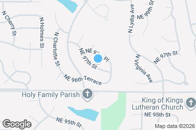 Map image of the property - 1108 NE 97th St