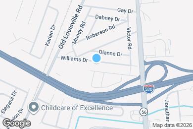 Map image of the property - 1930 Williams Dr