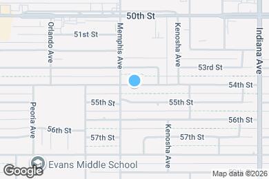 Map image of the property - 3631 54th St