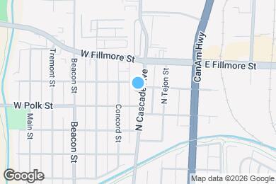 Map image of the property - 2822 N Cascade Ave