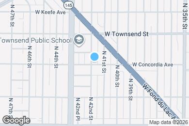 Map image of the property - 3300 N 42nd St