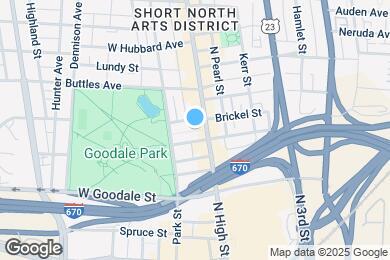 Map image of the property - 5 W Lincoln St