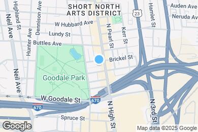 Map image of the property - 59 W Lincoln St