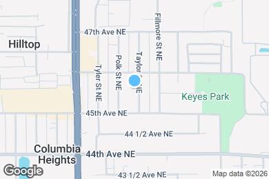 Map image of the property - 4536 Taylor St NE