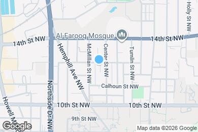 Map image of the property - 494 Ethel St NW