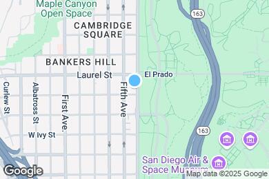 Map image of the property - 2400 6th Ave