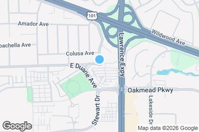 Map image of the property - 1056 Duane Ct