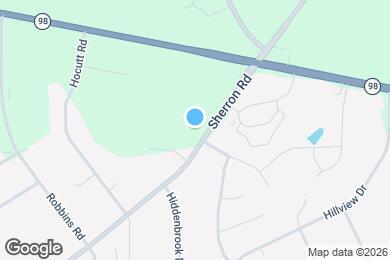 Map image of the property - Pointe Grand Parkwood at Durham