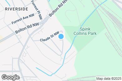 Map image of the property - 2060 Claude St NW