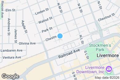 Map image of the property - 241 North N Street
